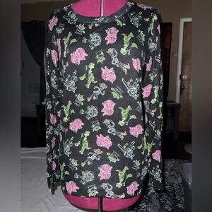 NWT Disney Toy Story AOP Long Sleeve Pullover